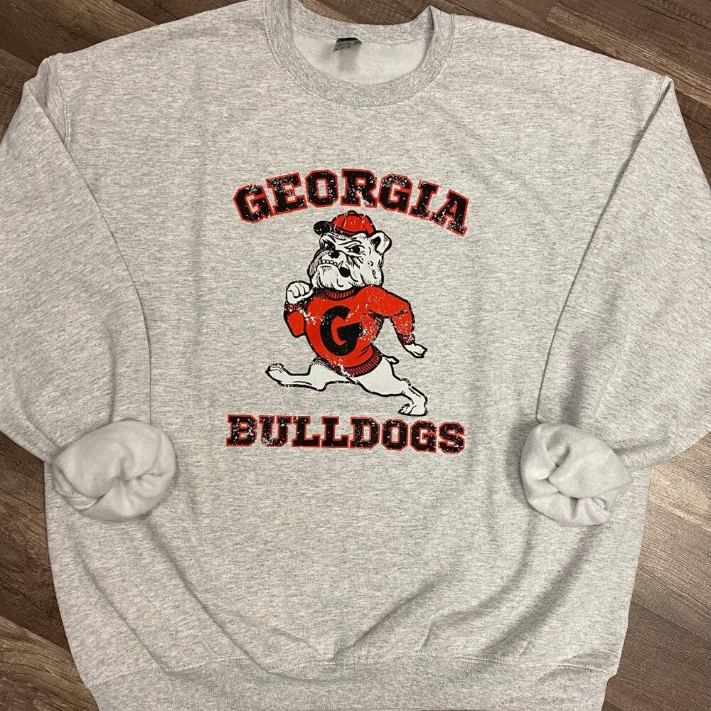 Georgia Bulldogs Mascot Running Sweatshirt shirt luismercado3533